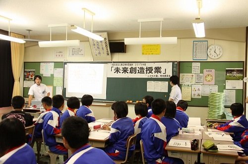 第3回「未来創造授業」更別中央中学校【2014/7/1報告】
