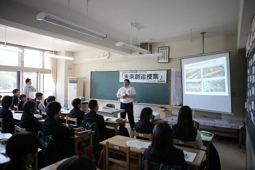 第5回「未来創造授業」帯広市立帯広第八中学校【2014/7/8報告】