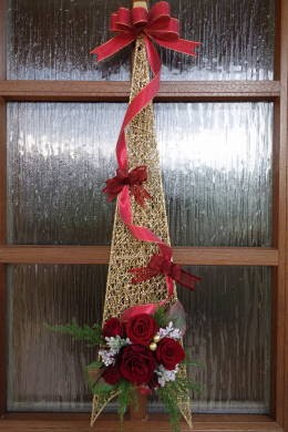 プリザーブドフラワークリスマス&お正月レッスン