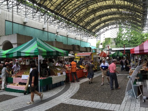 マルシェを巡る旅  ---01---  「ヒルズマルシェ」東京都港区