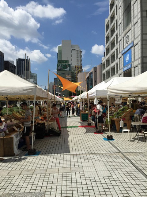 マルシェを巡る旅 ---02--- 「Farmer's Market @ UNU」東京都渋谷区