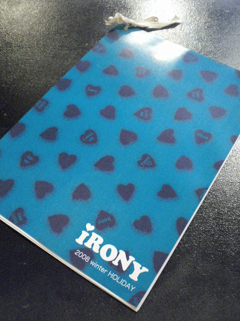 IRONY冬物予約受付開始!!!