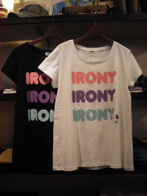IRONYより人気アイテム登場！！