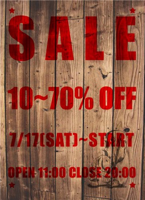 明日から遂にＳＡＬＥです！！！！！！！！