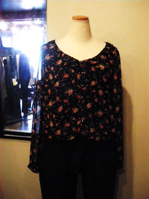 新作！フラワーシフォンコンビネーション♪