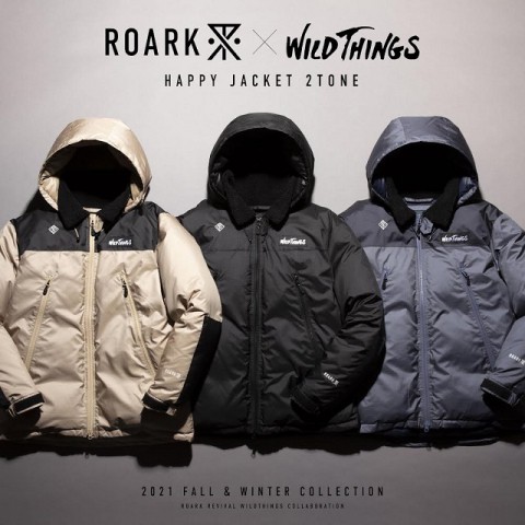 【発売開始】ROARK×WILDTHINGS!!!