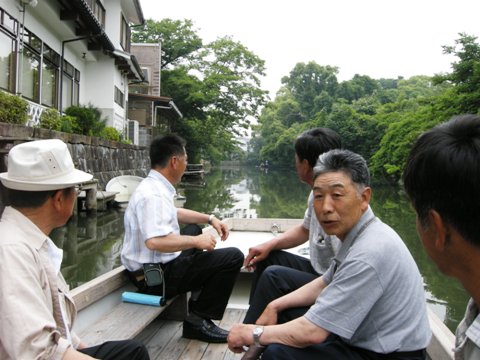 柳川川下り