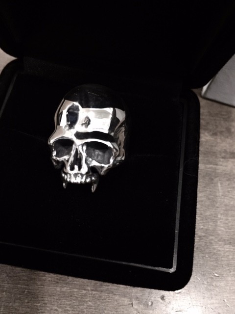 Roen × haraKIRI　SKULL RING。