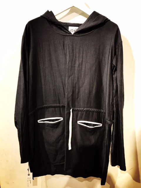 Chambray Long Hoodie。