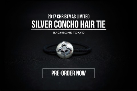 SILVER CONCHO HAIR TIE 予約開始!!