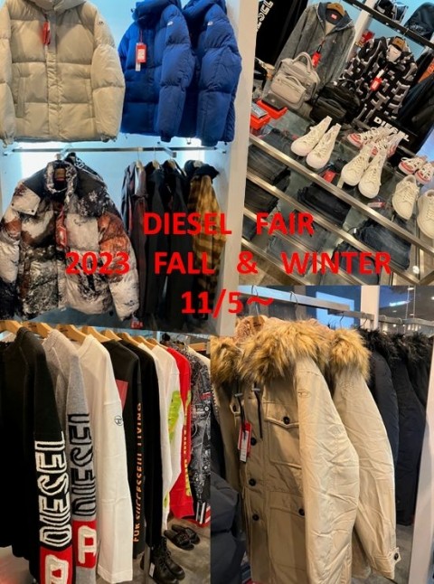 DIESEL フェア～2023Fall&Winter～