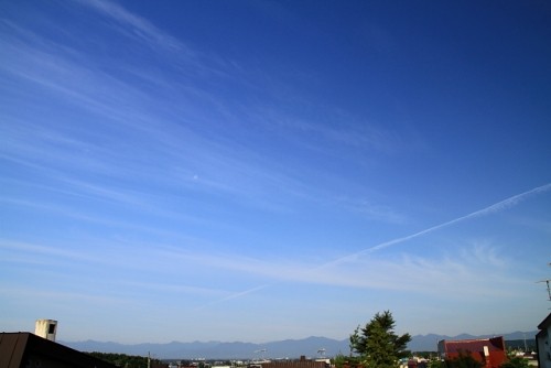 地震雲だったのかな～