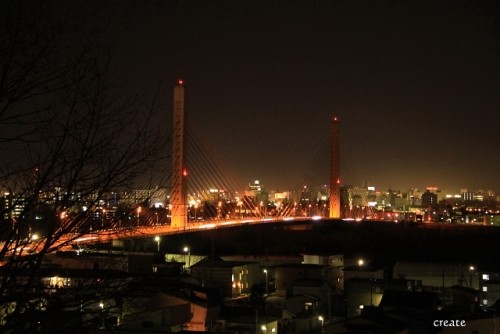 鈴蘭公園からの夜景