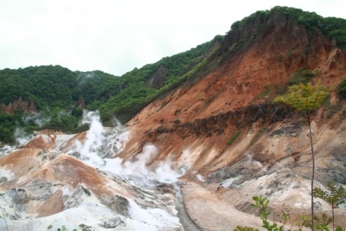 登別温泉　地獄谷