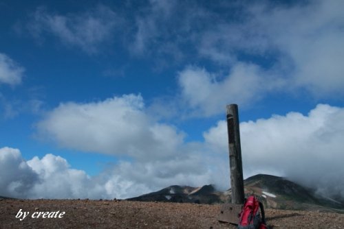 赤岳から北海岳へ縦走