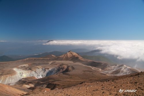 雌阿寒岳登山