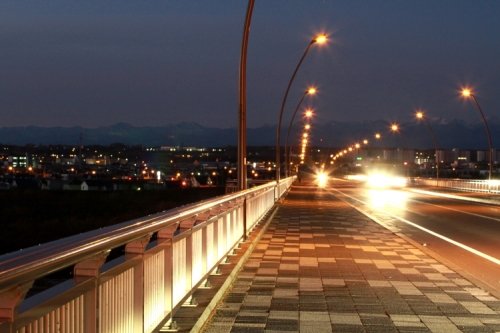 昨日の続き 鈴蘭大橋から