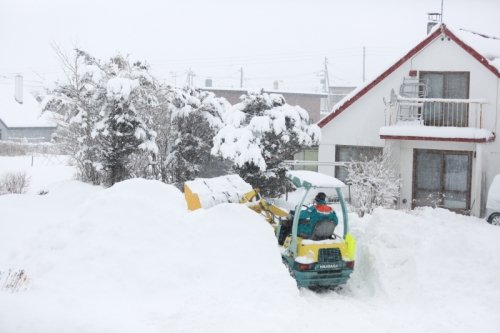 大雪になりました