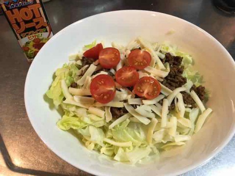 タコライスです。