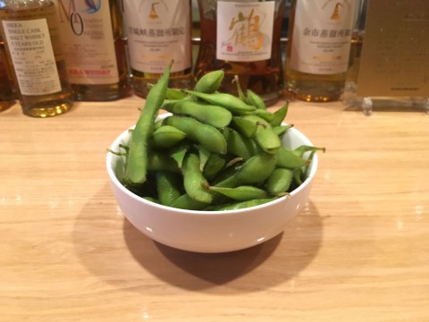 枝豆食べ放題です!