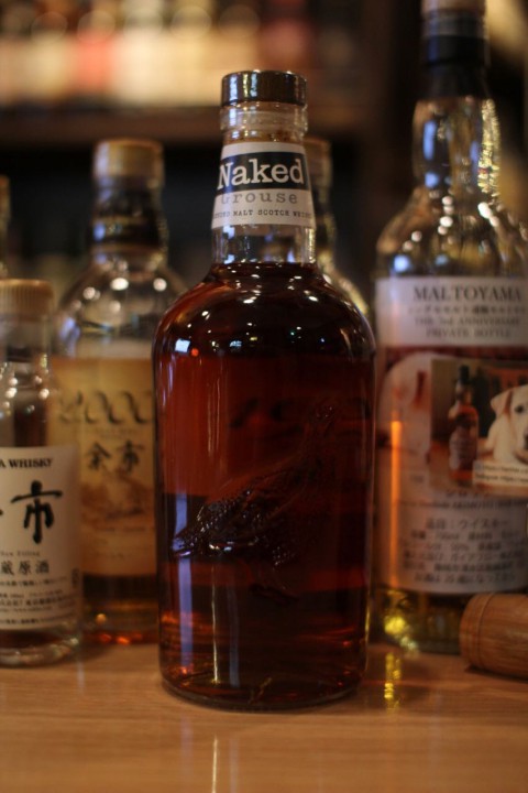 こんなのあります「フェイマスグラウス　ザ・ネイキッドグラウス」