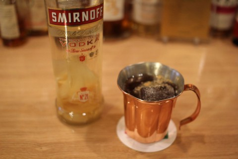 当店の人気の「モスコミュール」です。