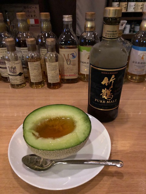 芽室産のメロンを使った「竹鶴メロン」です。