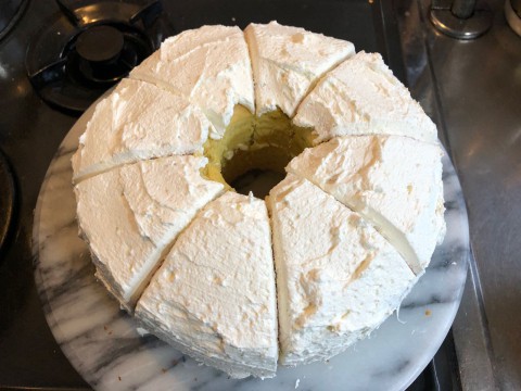 初登場!「生クリームさつまいもシフォン」作ってみました。