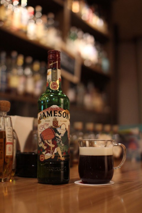 こんなのあります「ジェムソン日本限定ラベル」で作るアイリッシュコーヒー