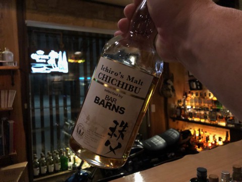 いい感じです「イチローズモルト秩父 シングルカスク for BAR BARNS」