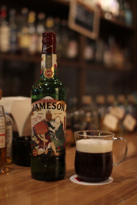 寒い日の締めはなんと言ってもアイリッシュコーヒーです。