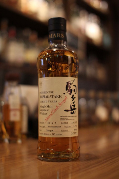 こんなのあります「マルスウイスキー　シングルカスク駒ケ岳2012 6年」
