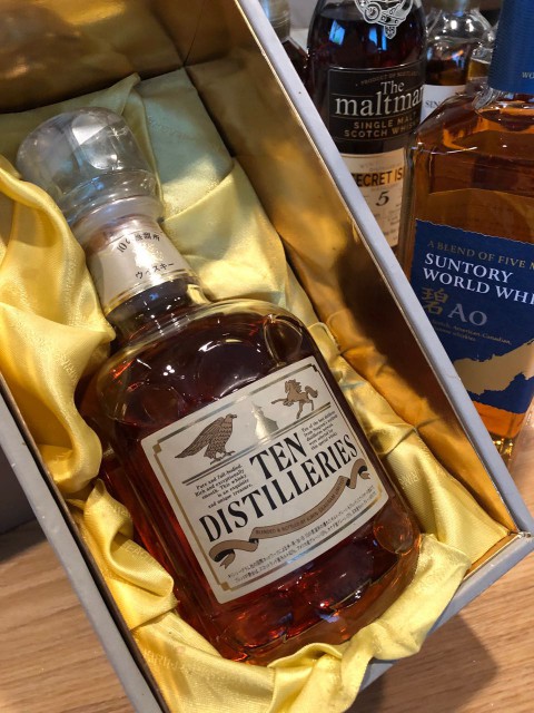 キリンの「TEN DISTILLERIES 10の蒸溜所」の紹介です。