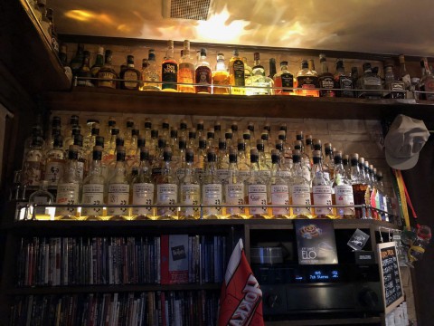 イチローズモルト コーナー、バックバー完成です。