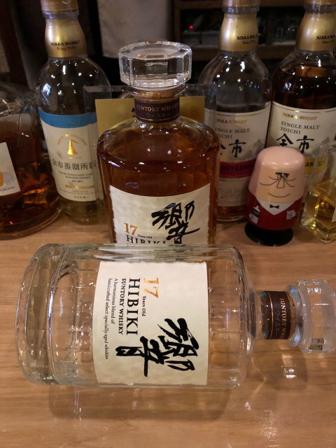 空いちゃいましたがまだまだあります「サントリー 響17年」