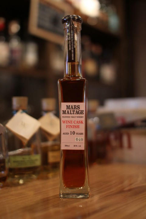 こんなのあります「マルスウイスキー ワインカスクフィニッシュ 10年」