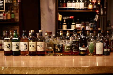 「基本のジャパニーズウイスキースペシャルコース」大好評です。