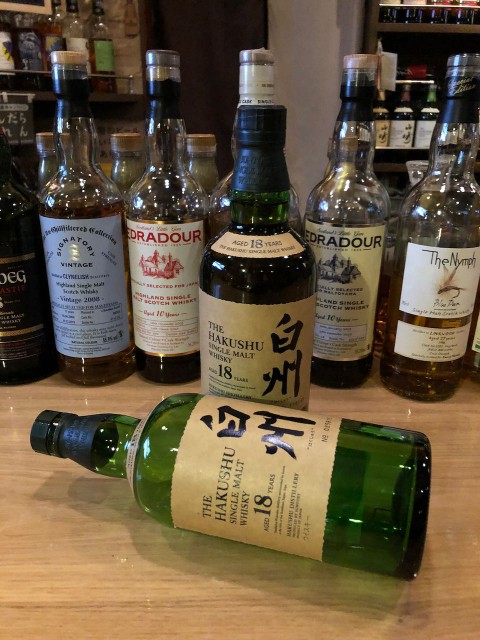 白州18年空いちゃいましたがまだまだあります。