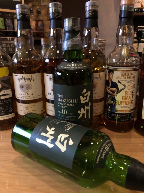 白州10年、空いちゃいました。