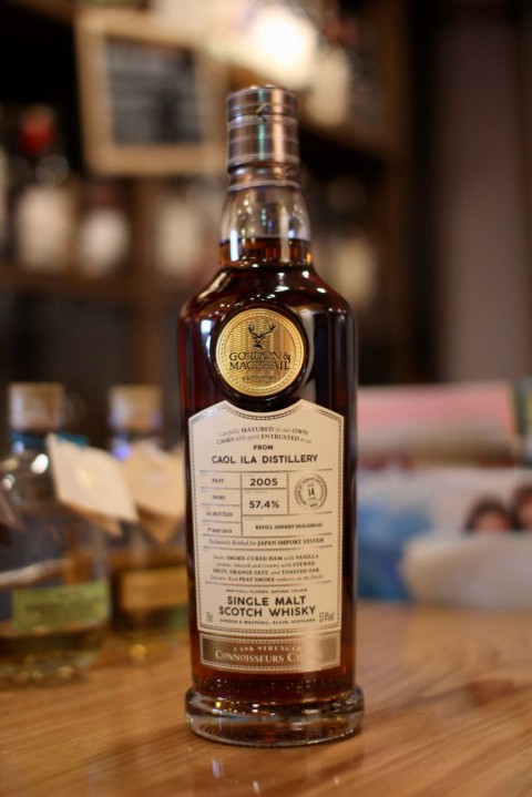 新入荷です「G&M コニサーズチョイス カリラ 2005 14年」