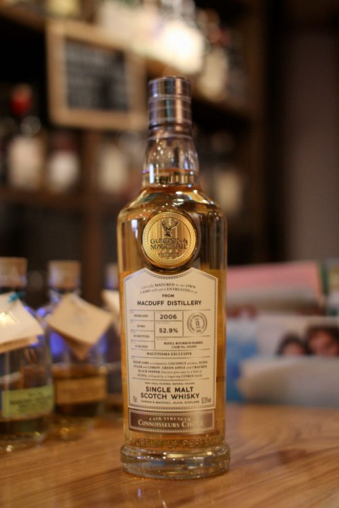 新入荷です「マクダフ 2006 13年 GMコニサーズチョイス モルトヤマ」