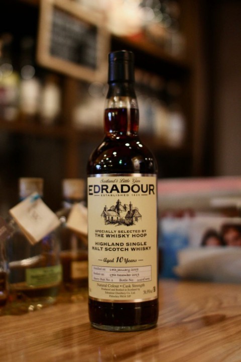 新入荷です「エドラダワー 2009 10年 シェリーバットforウイスキーフープ」