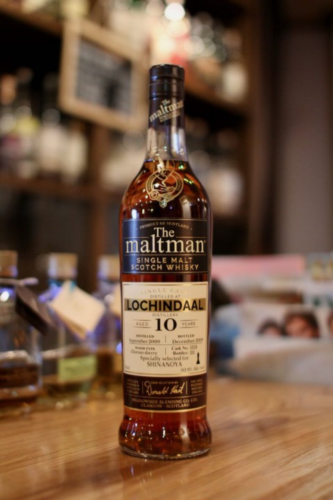 新入荷です「ザ・モルトマン ロッホインダール 2009 10年 for 信濃屋」