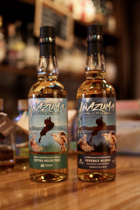 新入荷です「長濱蒸溜所 INAZUMAブシナジー &ワールド セレクテッド」