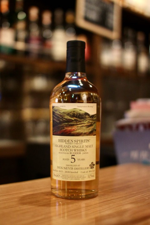 新入荷です「ベンネヴィス 2015-2020 5年 ヒドゥンスピリッツ」