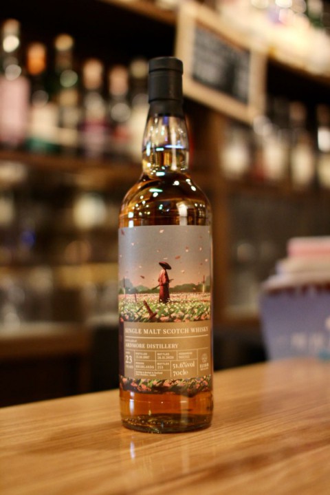新入荷「アードモア 1997 23年 ホグスヘッド ウイスキートレイル SAMURAI」