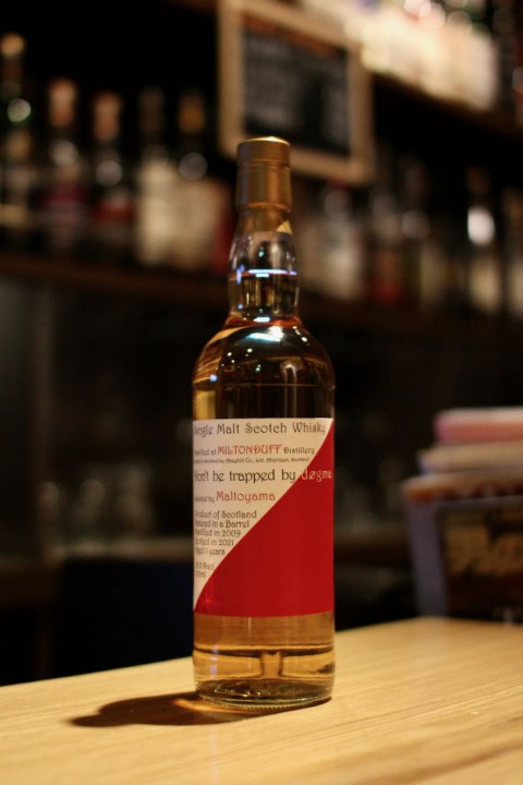 新入荷です「ミルトンダフ 2009 11年 バレル モルトヤマ」