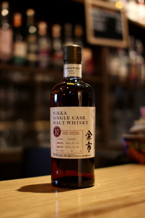 入荷です「ニッカウヰスキー シングルカスク余市2011 10年 #415205」