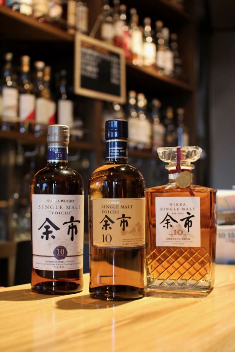入荷です「ニッカウイスキー 新シングルモルト余市10年」