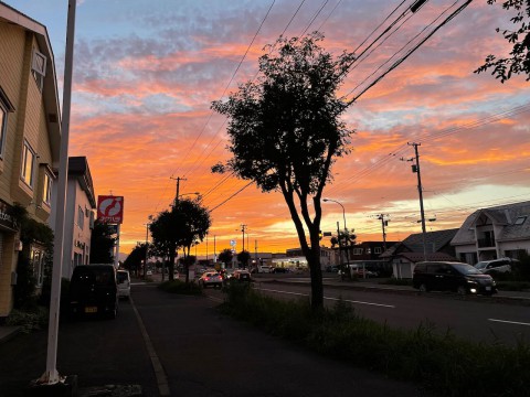 すっかり陽が落ちるのが早くなりました。